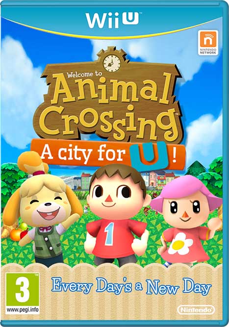 Jaquette de ce que pourrait être Animal Crossing sur Wii U.