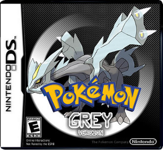 La fausse jaquette de Pokémon Gris, suite au hoax d'Aout 2011.
