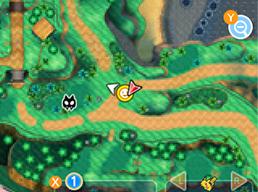 L'habitat du Pokémon est enregistré
