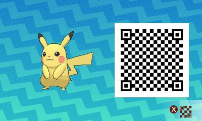 Un QR code dans Pokémon Ga-Olé