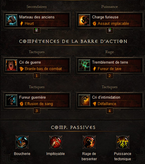Diablo 3 Build Barbare Conquête